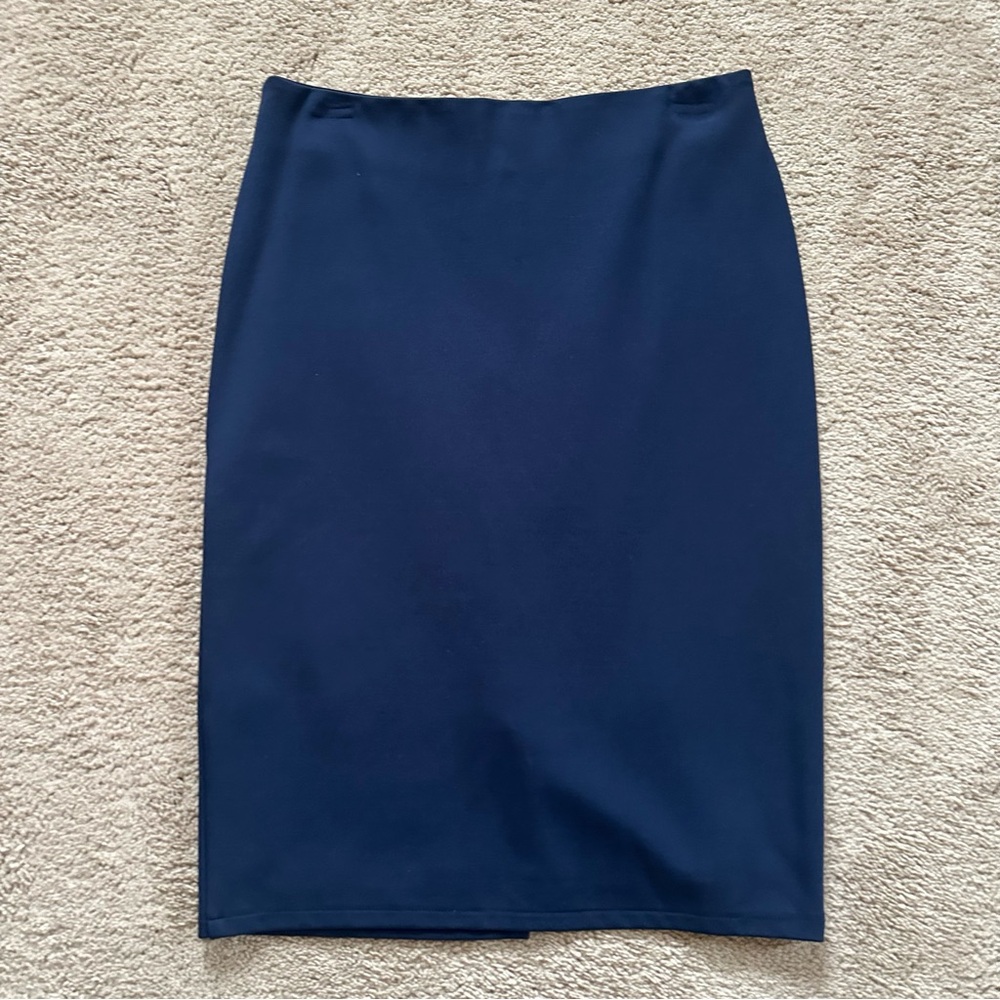 Mango Pencil Skirt in Navy size Medium